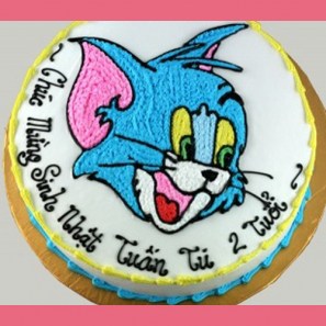 bánh sinh nhật mèo tom